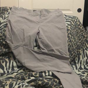 Light gray dress pants slacks